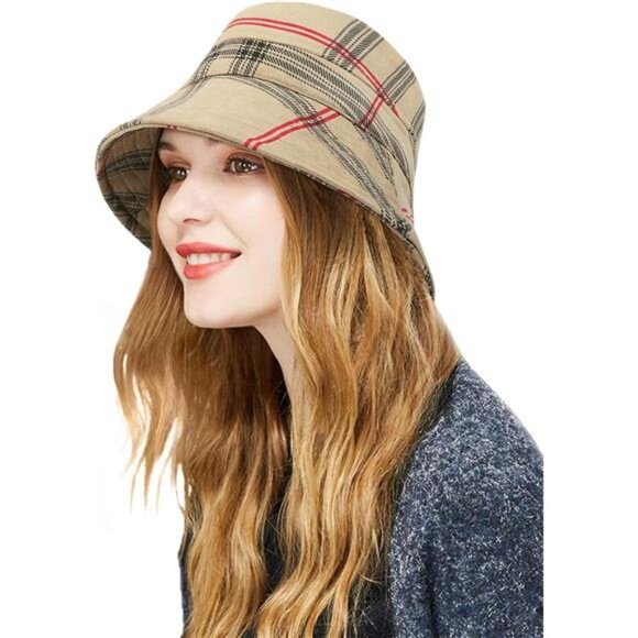 DOCILA Bucket Hats for Women Trendy Print Reversible Bucket Hat Packable All - Picture 1 of 6